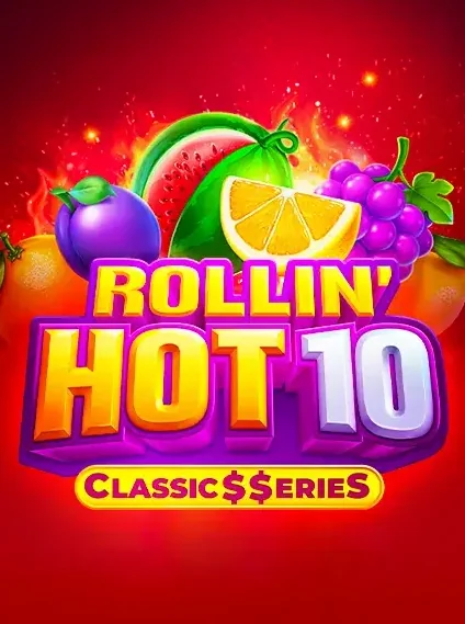 Rollina Hot 10 Classic Eries Slot online at Spinscastle